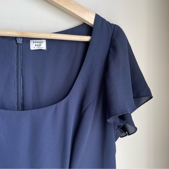 ARITZIA Sunday Best Raelyn A Line Dress Medium - Picture 7 of 8